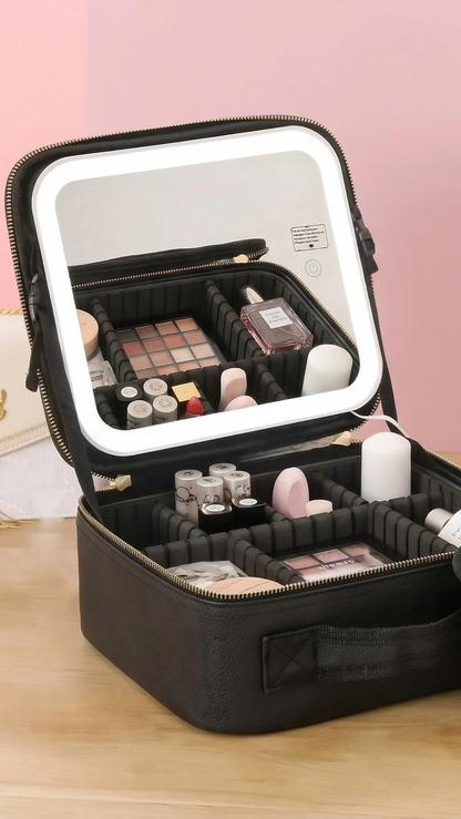 Organizador De Maquillaje Joyero Espejo